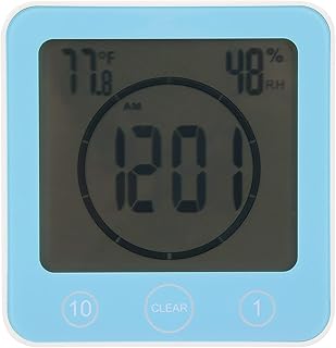 Waterproof Digital Thermometer Blue ABS Digital Temperature Meter Outdoor Garden Temperature Gauge with Hook