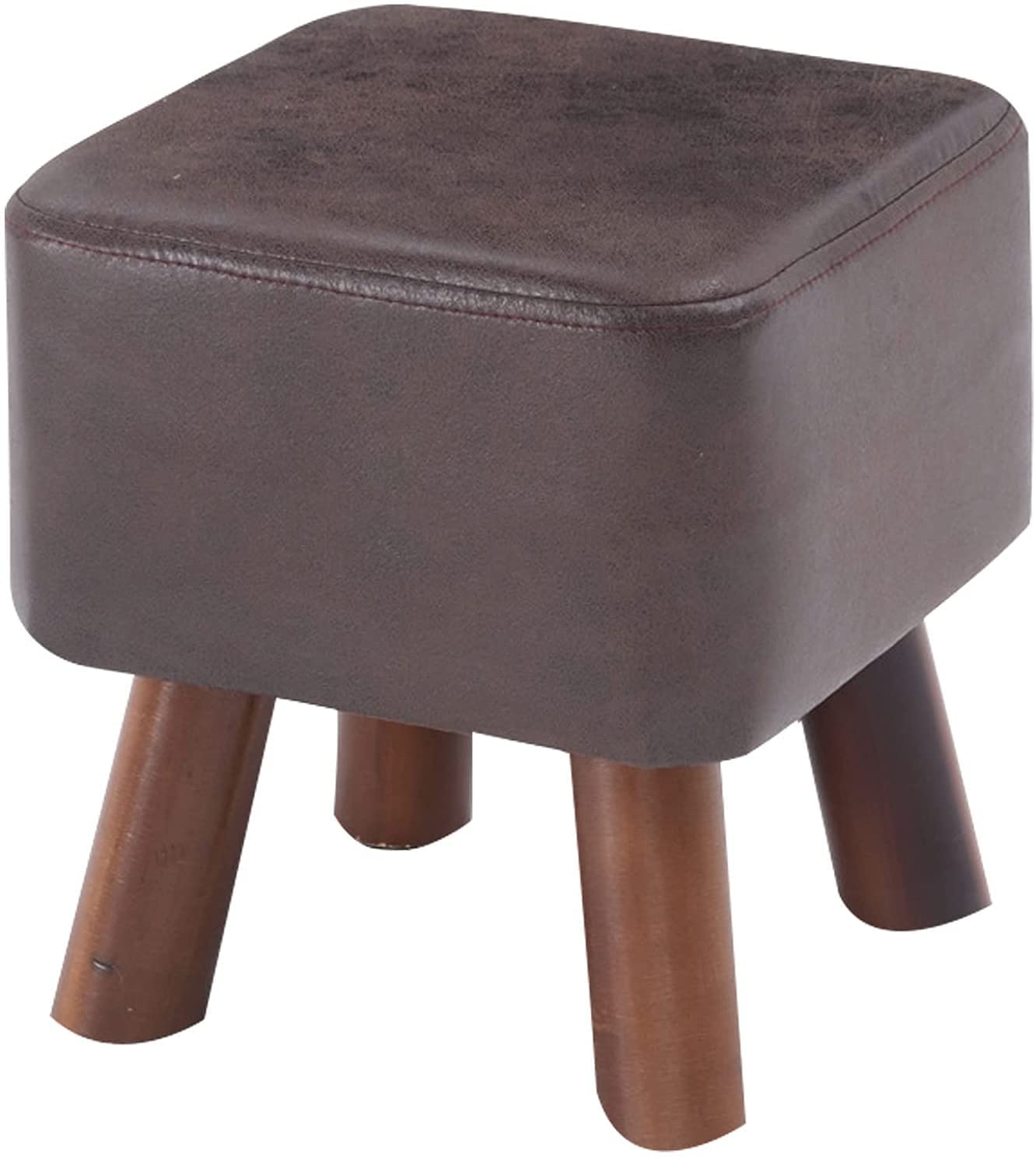 Tabourets de canapé en cuir PU marron pour sublimer votre décoration