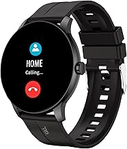 RD X-15 Smart Watch for Men & Women, Bluetooth Calling Round Dial, 1.3" Round Dial Full Touch IPS 320 * 320 LCD Screen, G Sensor Health Monitor Smartwatch, Support All Android and iOS, Black Color