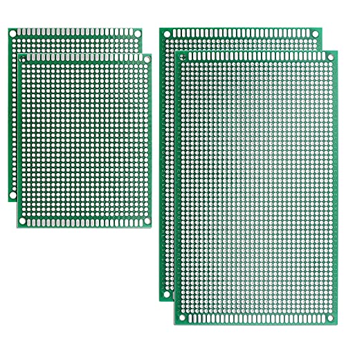 Carte de circuit imprimé double face uxcell plaque perforée soudable pour test électronique