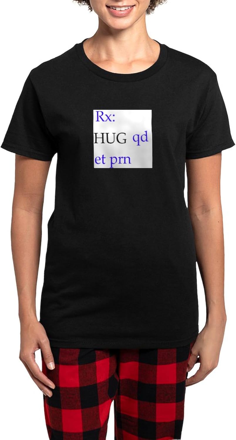 CafePress Hug Women's Dark Pajamas Womens Novelty PJ Sleepwear