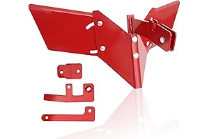 Rear Tine Hiller Furrower Row Maker for Gardening (Adjustable Wing)