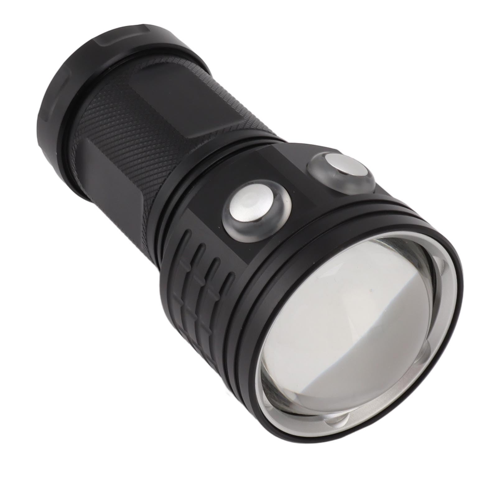 Sonew Diving Light, Flashlight for Diving Camping Hiking and Daily Use, 10000lm Waterproof Underwater Flashlight with 3 Color Optional