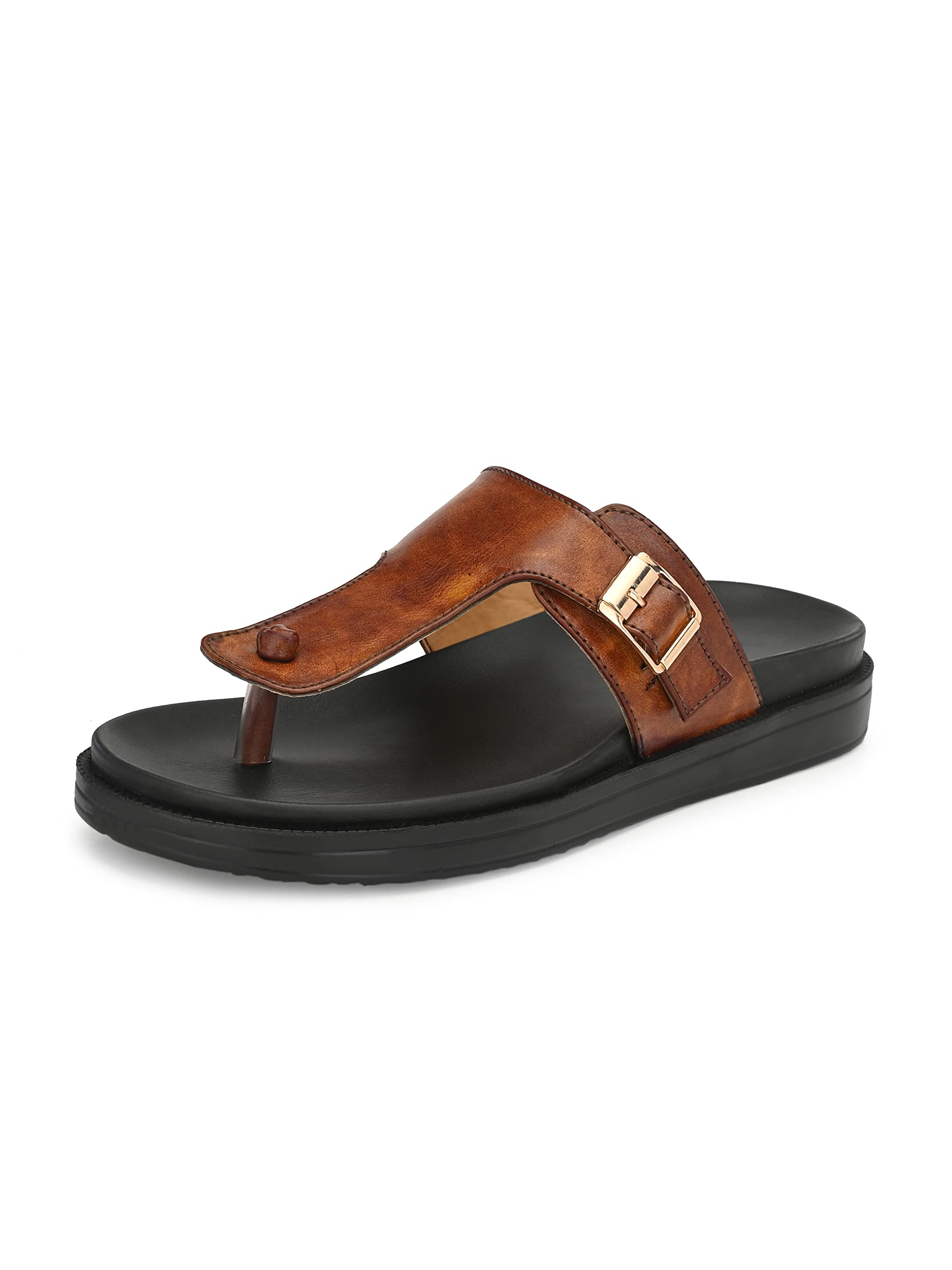 Eego Italy Tan Synthetic Mens Sandal_KM_8_TAN_8 (B0BG3FWGXF) Amazon Price History, Amazon Price Tracker