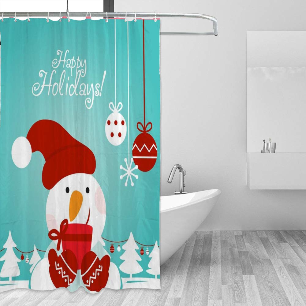 Rideau de douche imperméable pour une salle de bain moderne chic
