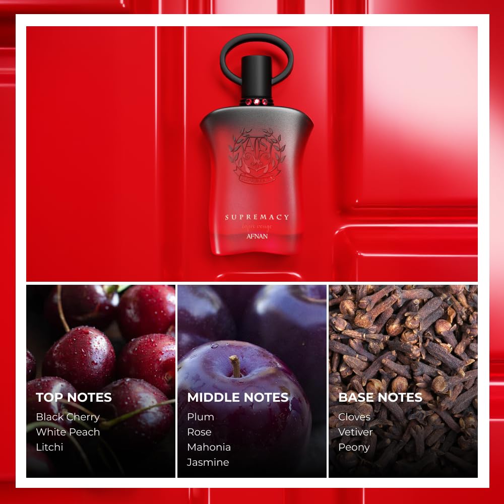 AFNAN SUPREMACY TAPAIS ROUGE EXTRAIT DE PARFUM 90ML