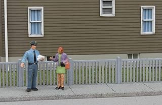 Walthers SceneMaster HO Scale Metal Fence - Kit - 48-7/8in Overall Length