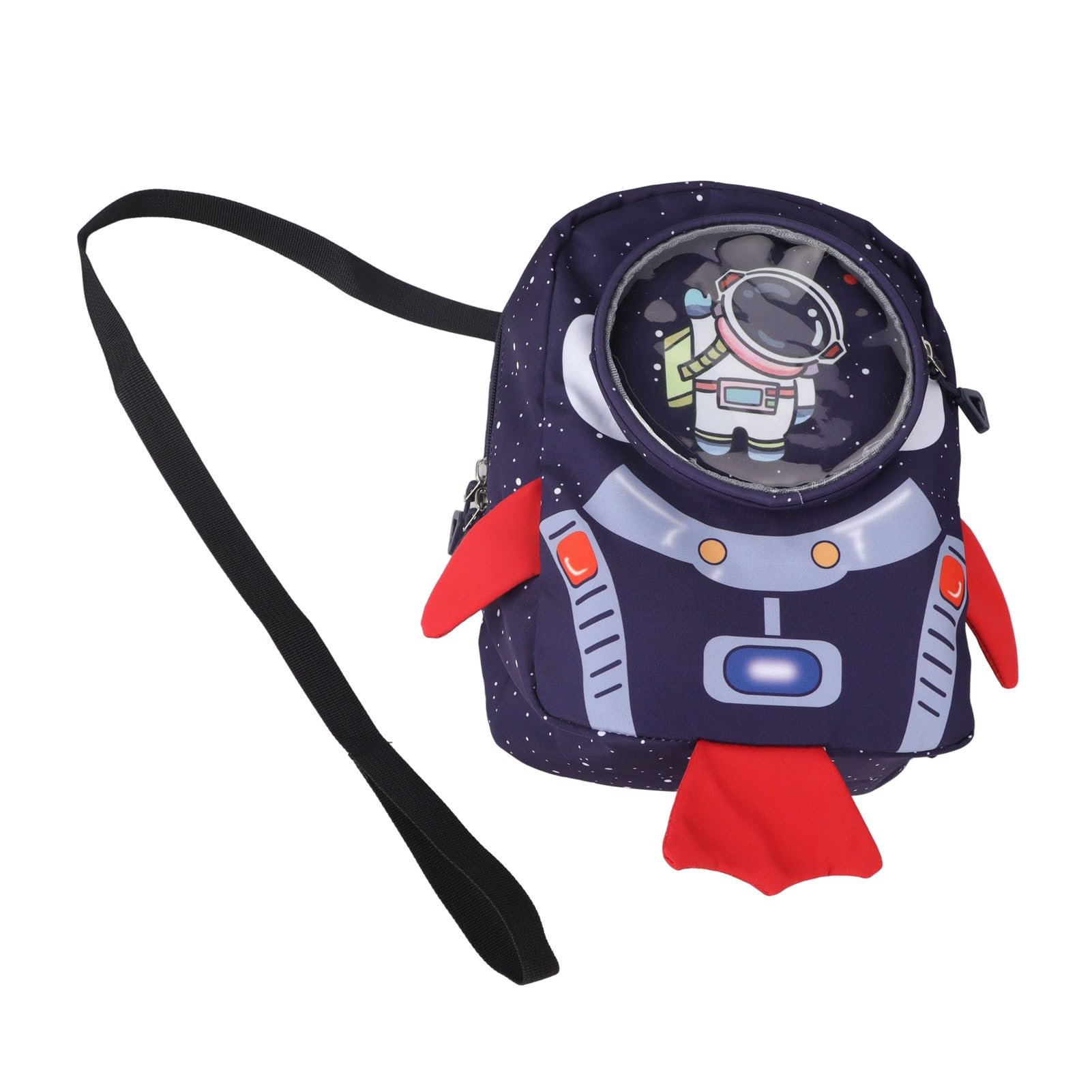 HEEPDD Mochila para Niños con Diseño de Astronauta de Dibujos Animados, Gran Capacidad, Cuerda Antipérdida, Tela Oxford, Mochila para Niño para Estudio de Escuela Primaria, Estilo