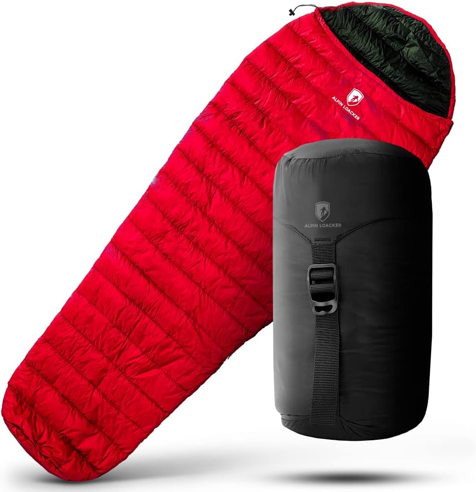 Alpin Loacker Sleeping Bag 460 g Light Summer Sleeping Bag The Premium