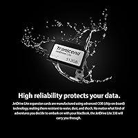Vista 2 de Transcend - Tarjeta de expansión de almacenamiento JetDrive Lite 330 de 64 GB para MacBook Pro de 13 pulgadas con pantalla Retina (TS64GJDL330)