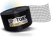 Vista 1 de Rotak Critter Guard PRO - Kit de rollo de prevención de pájaros para paneles solares de 6 pulgadas x 100 pies - Malla de alambre recubierta de PVC