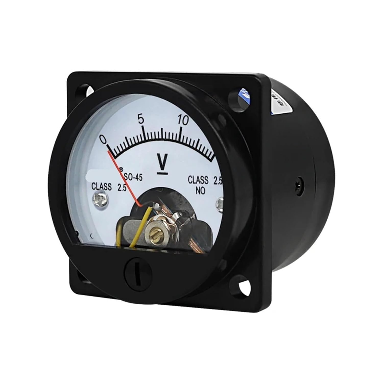 DH-670 DC Voltmeter 1V2V3V5V10V15V20V Panel 1Pcs(10V_60X70MM_300V)