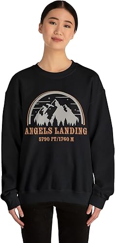 Miniatura 8 de Zion National Park Camping Zion Poster Angels Landing Mountains Sweatshirt - NPT116ALL
