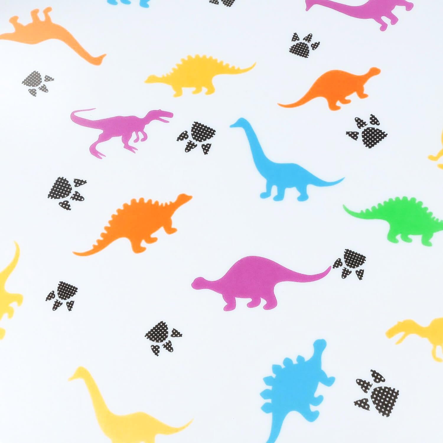 Plafoniera LED camera dei bambini IP44 Bianco Colorato Ø 33,5 cm 4000 K 1300 lm bianco neutro Dinosauro camera dei bambini lampada soffitto