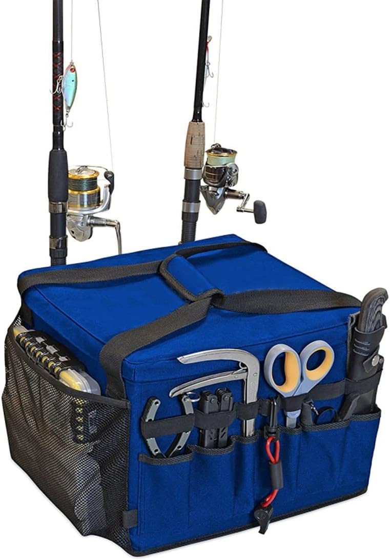 SeaSense Kayak Gear Bag, Heavy Duty, Water Resistant 1200 Denier Coated Canvas Kayaking, Fishing, Camping & Recreational