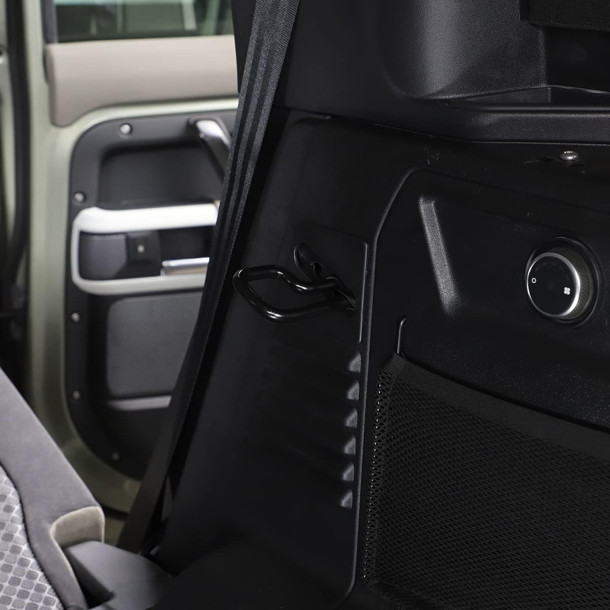 PIUGILH Fit for Land Rover Defender 110 2020 2021 2022 2023 Car Rear Seat Backrest Angle Adjustment Bracket,Aluminum Alloy,Replacement 2 PCS