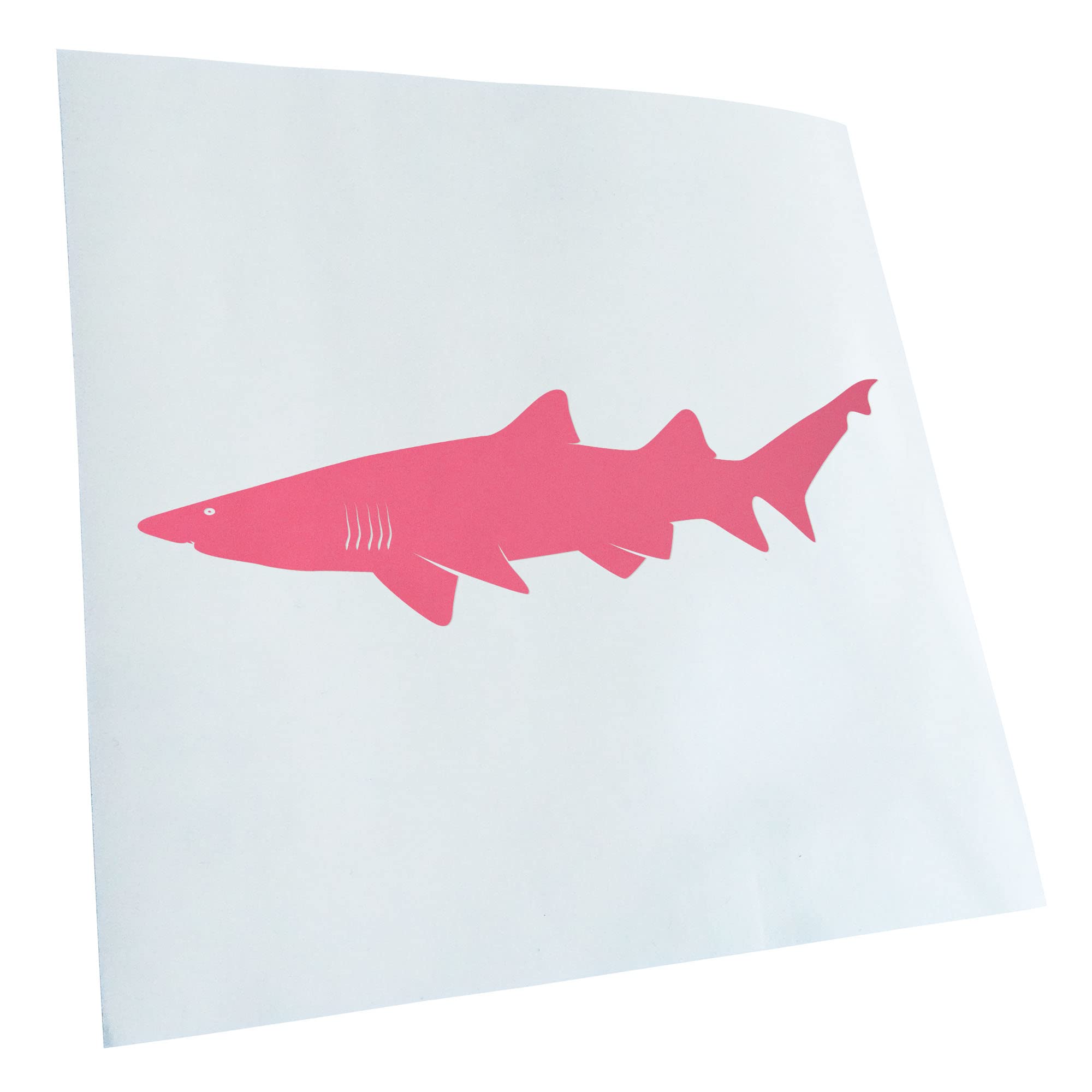 Kiwistar - Car Sticker - Shark Predator Fish Profile for Car, Laptop, Bike, Truck, Motorcycle Multicolor JDM Decal Racing