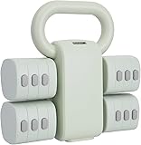 Juego de 2 mancuernas ajustables, pesas 4 en 1 para mujeres con ajuste rápido, gimnasio en casa y entrenamiento de ejercicio al aire libre, incluye pesas de mano de 2 libras, 3 libras, 4 libras, 5