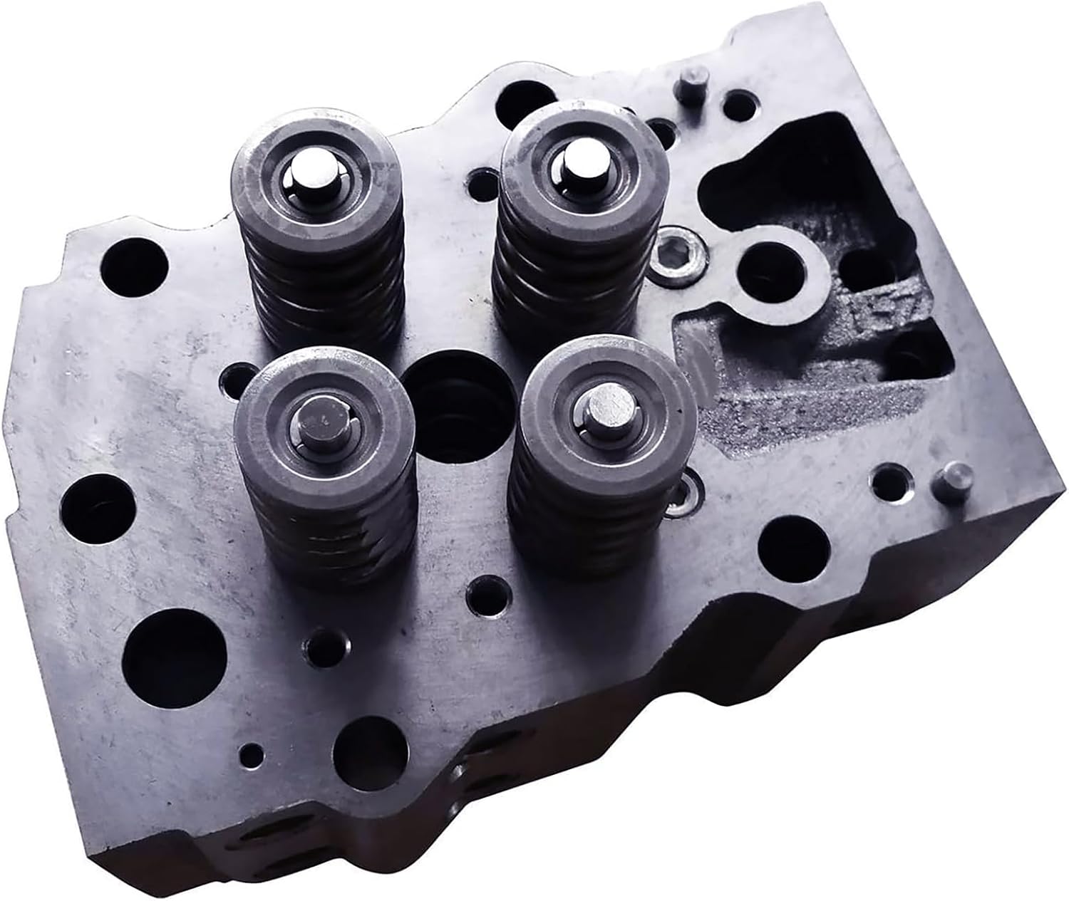 FridayParts Complete Cylinder Head with Valves 3646323 Compatible for Cummins Engine K19 K38 K50 KTA50 KTAA19 N14 QSK19 QSK38 QSK50 QSK60 Replacement