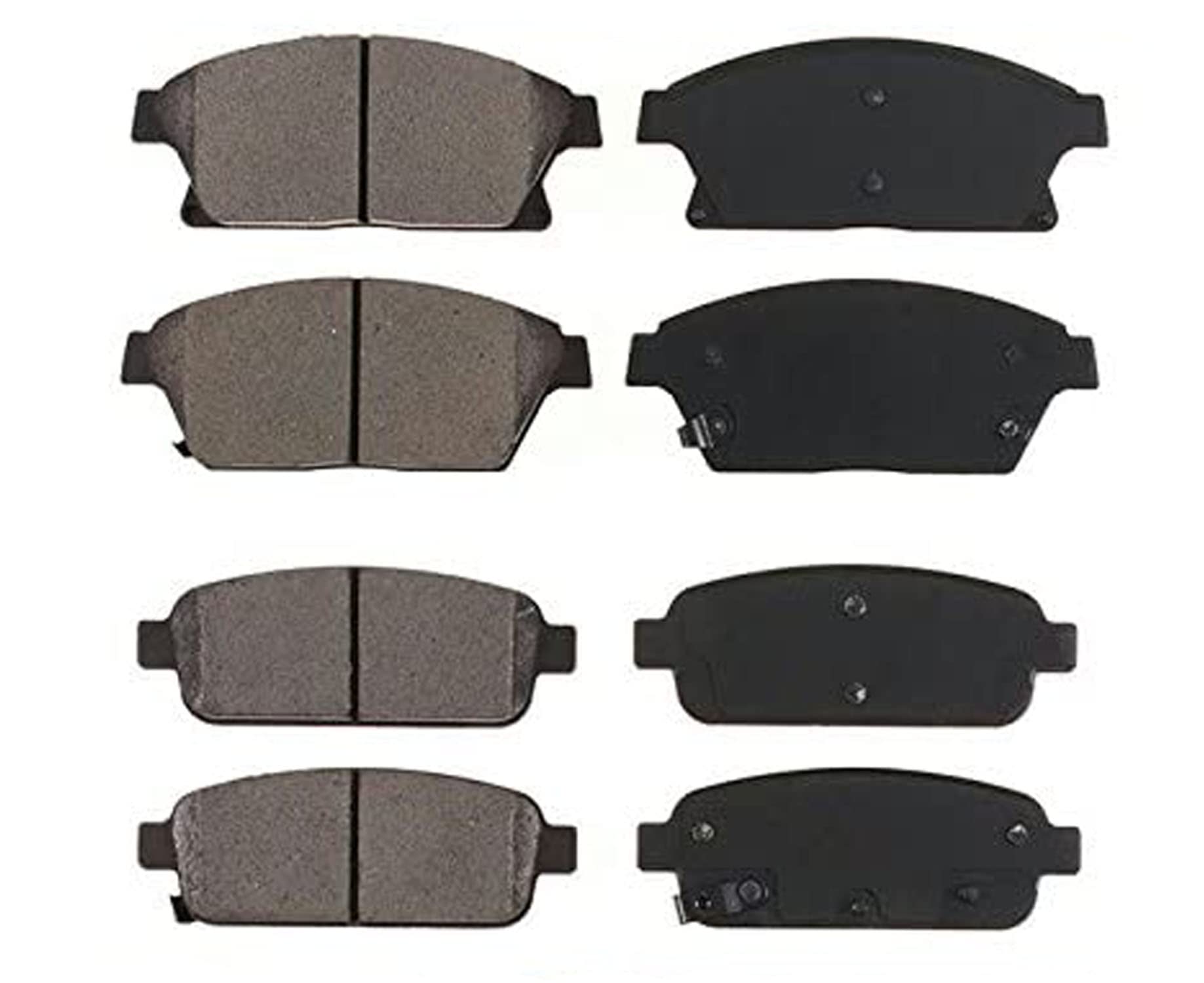Buy Front and Rear Ceramic Brake Pad Pads Set Replacement Part For