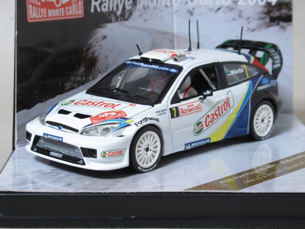 Amazon | 1/43 フォード フォーカス RS WRC #7 M.マーティン