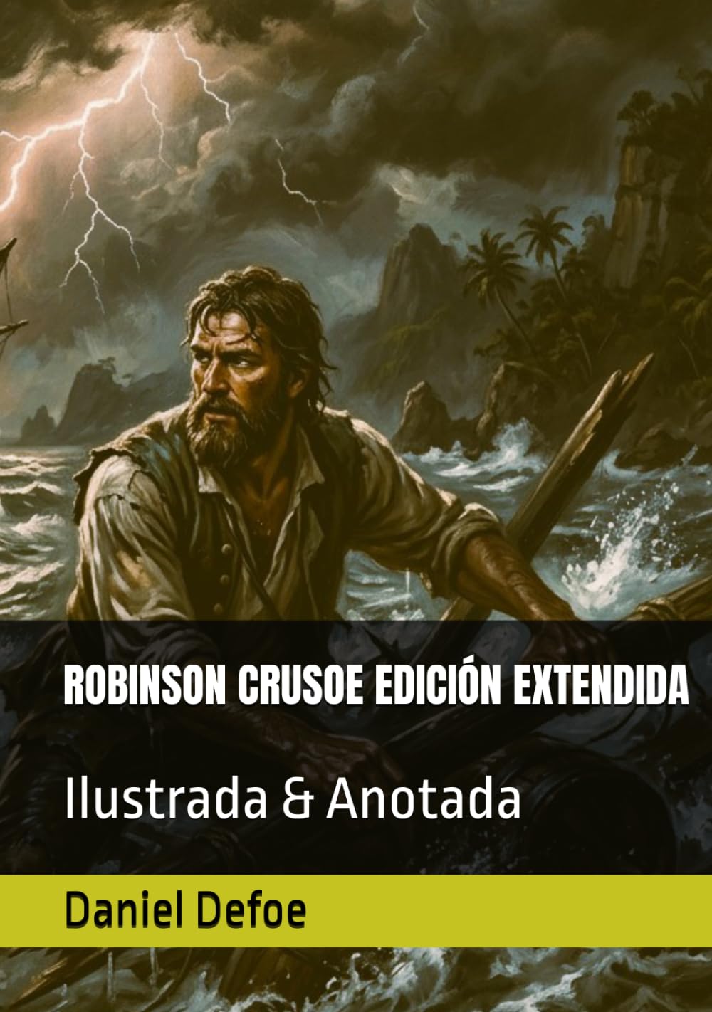 ROBINSON CRUSOE EDICIÓN EXTENDIDA: Ilustrada & Anotada