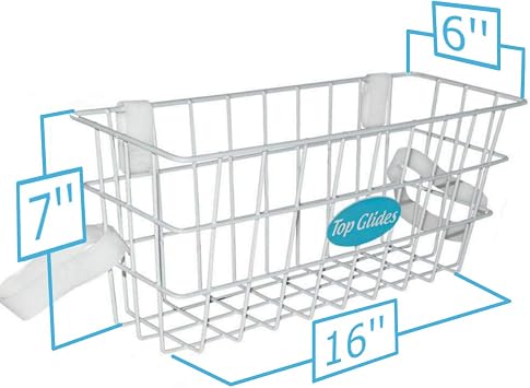 Top Glides Deluxe Wire Walker Basket