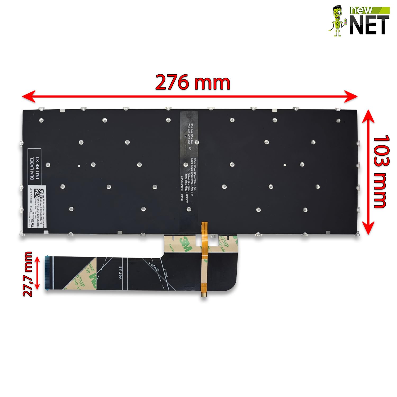 Tastiera Compatibile Lenovo Ideapad Flex 5-14ALC05 5-14ARE05 Retroilluminata Layout ITA Grigio