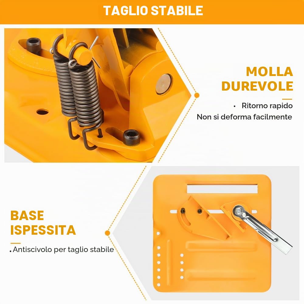 Hoteche Supporto per smerigliatrice angolare 180/230 mm, in alluminio per smerigliatrice angolare con design robusto, adatto per 180 mm di diametro, 230 mm, imballato in scatola colorata