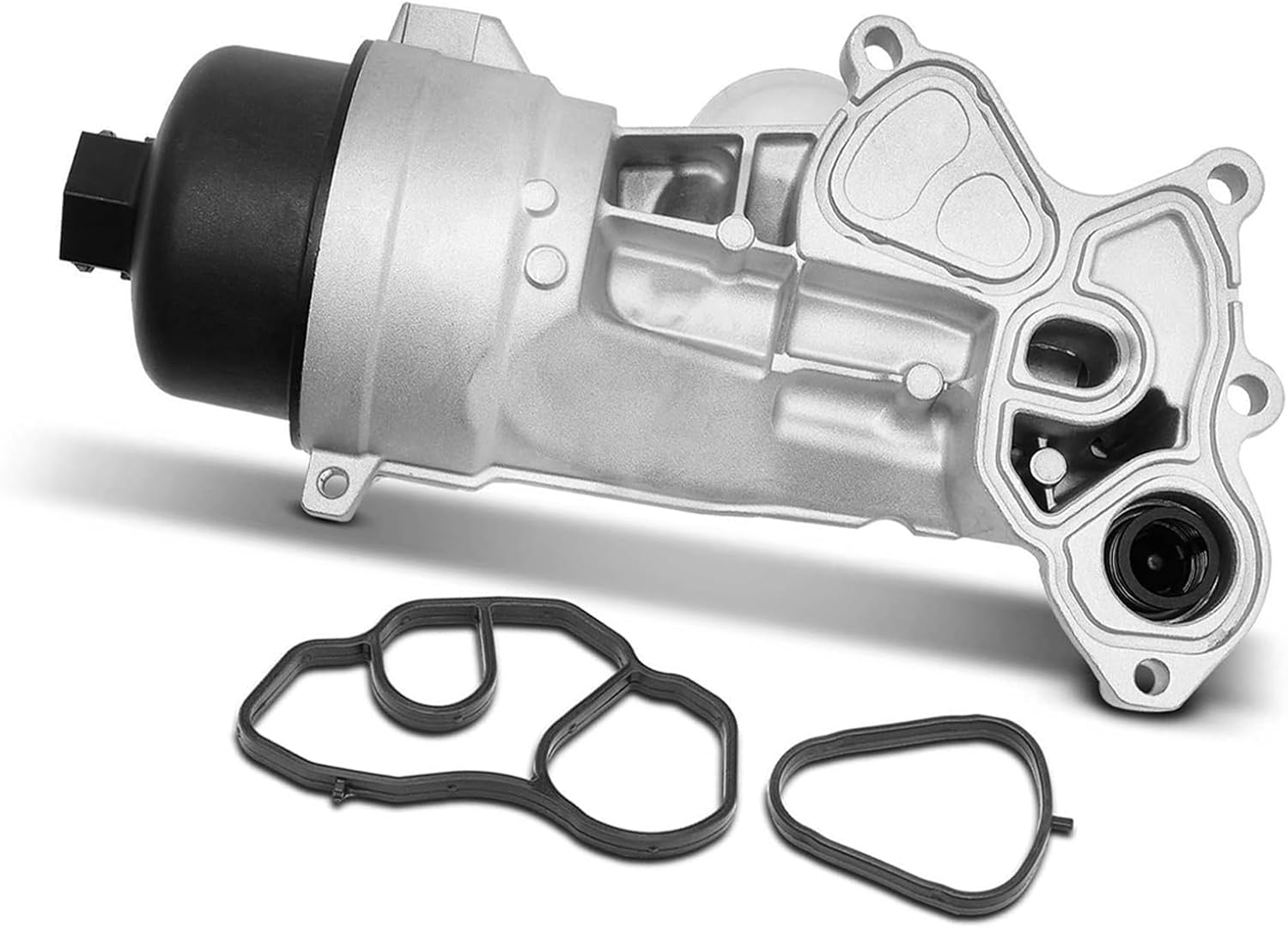 11428643757 Engine Oil Filter Housing Compatible with 2011-2015 Mini Cooper 2011-2016 Mini Cooper Countryman 2011-2016 Mini Cooper Paceman 1.6L Replace OE 11427583111