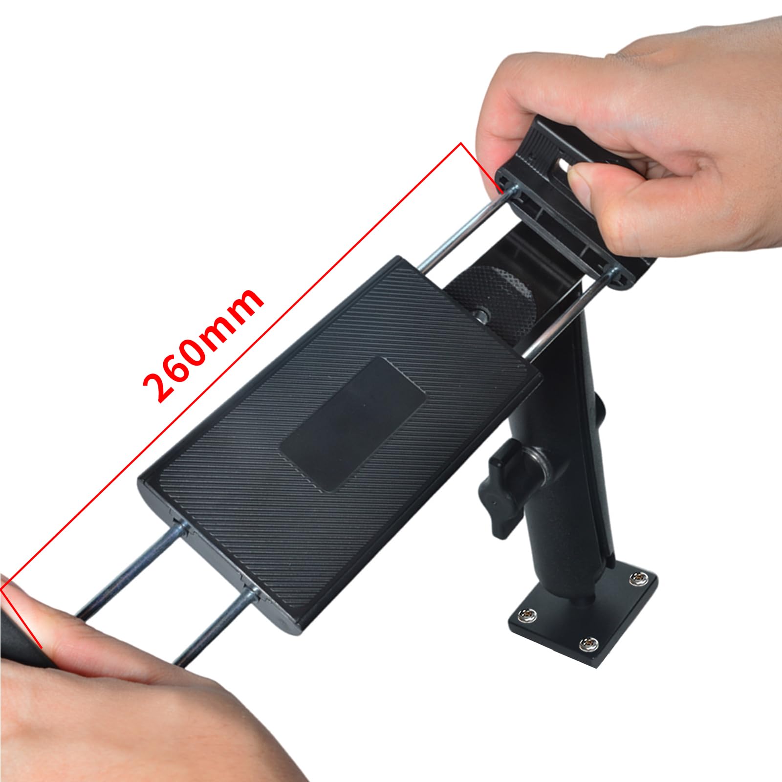 Soporte para iPad y Radio de Camión – Compatible con Baofeng Kenwood Motorola Quansheng – para Walkie-Talkie y Micrófono