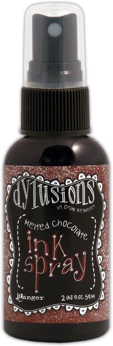 Ranger DYC-33905 Dyan Reaveley's Dylusions Collection Ink Spray, Melted Chocolate 2oz