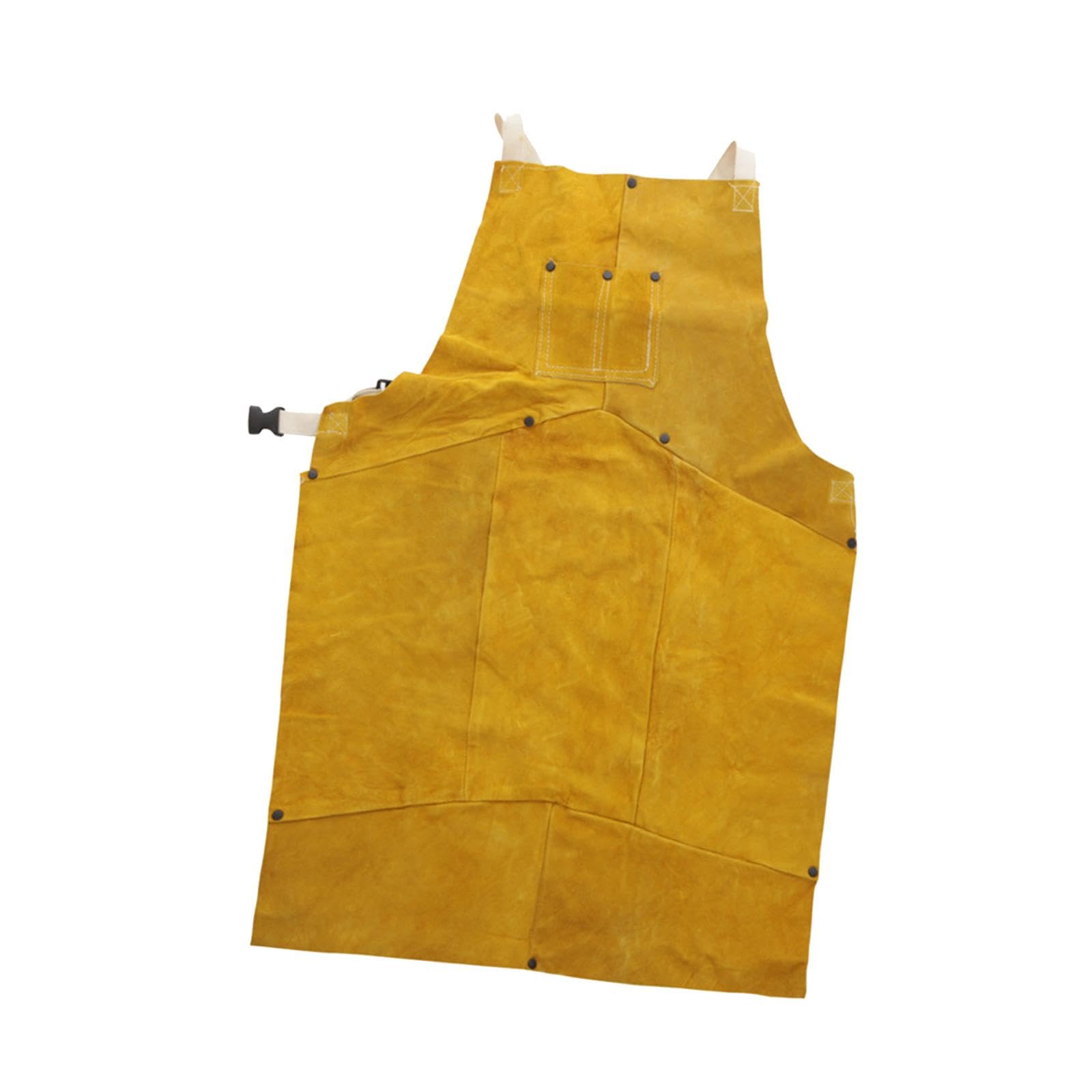 Tablier En Cuir Ignifuge Pour Soudure Et Travail Du Métal