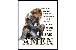 Inspirational Wall Decor for Women - Spirituality positive Quotes Wall Decor