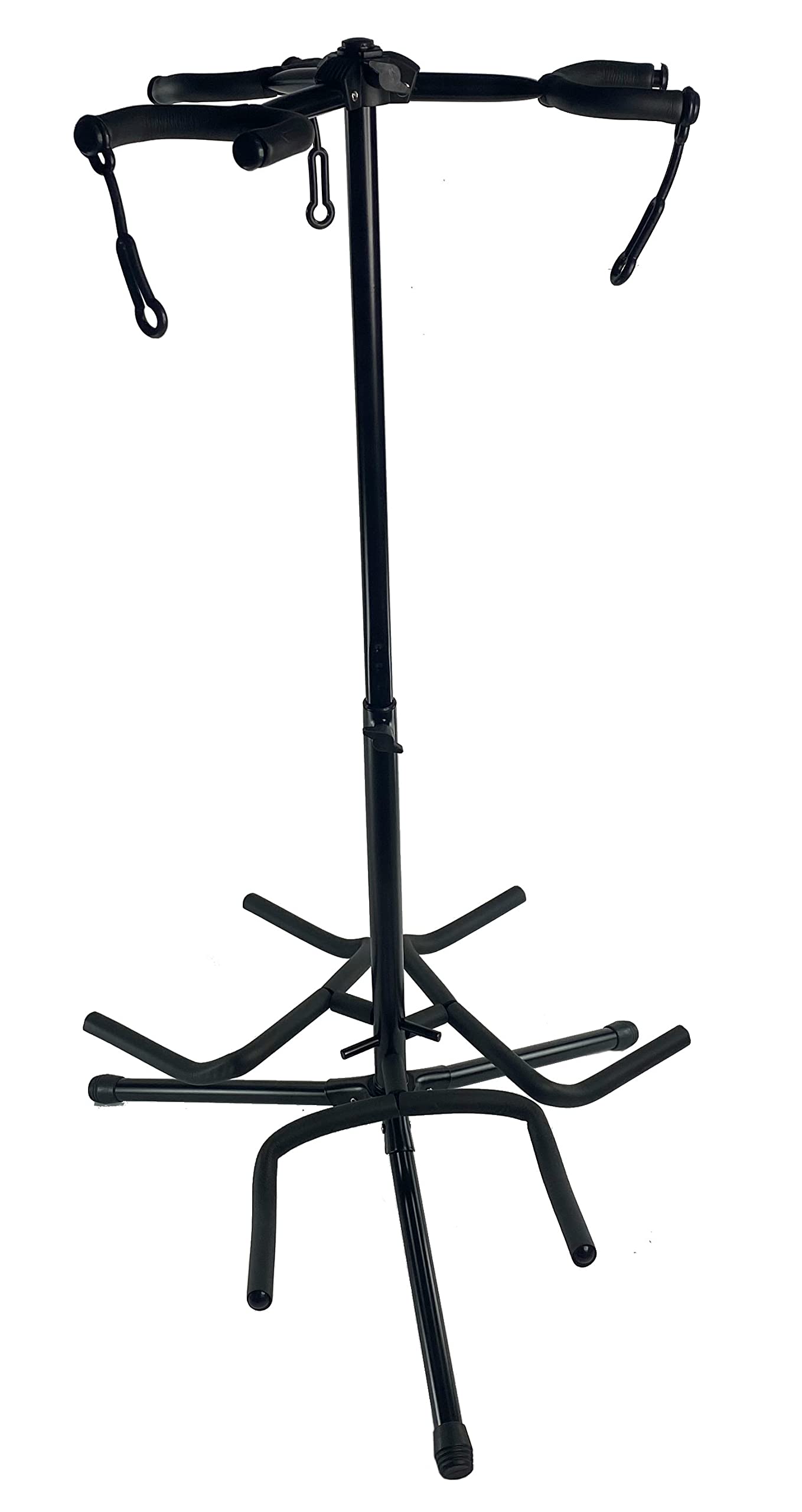 EDM Zenison - Soporte triple para guitarra con capacidad para 3 pantallas acolchadas de espuma