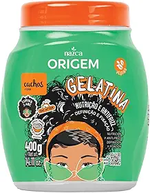 Gelatina Capilar Origem Cachos 400g Nazca