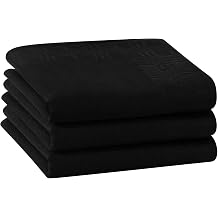 HOULIFE Black Men s Handkerchiefs Soft Cotton Handkerchief Mens Hankies Set