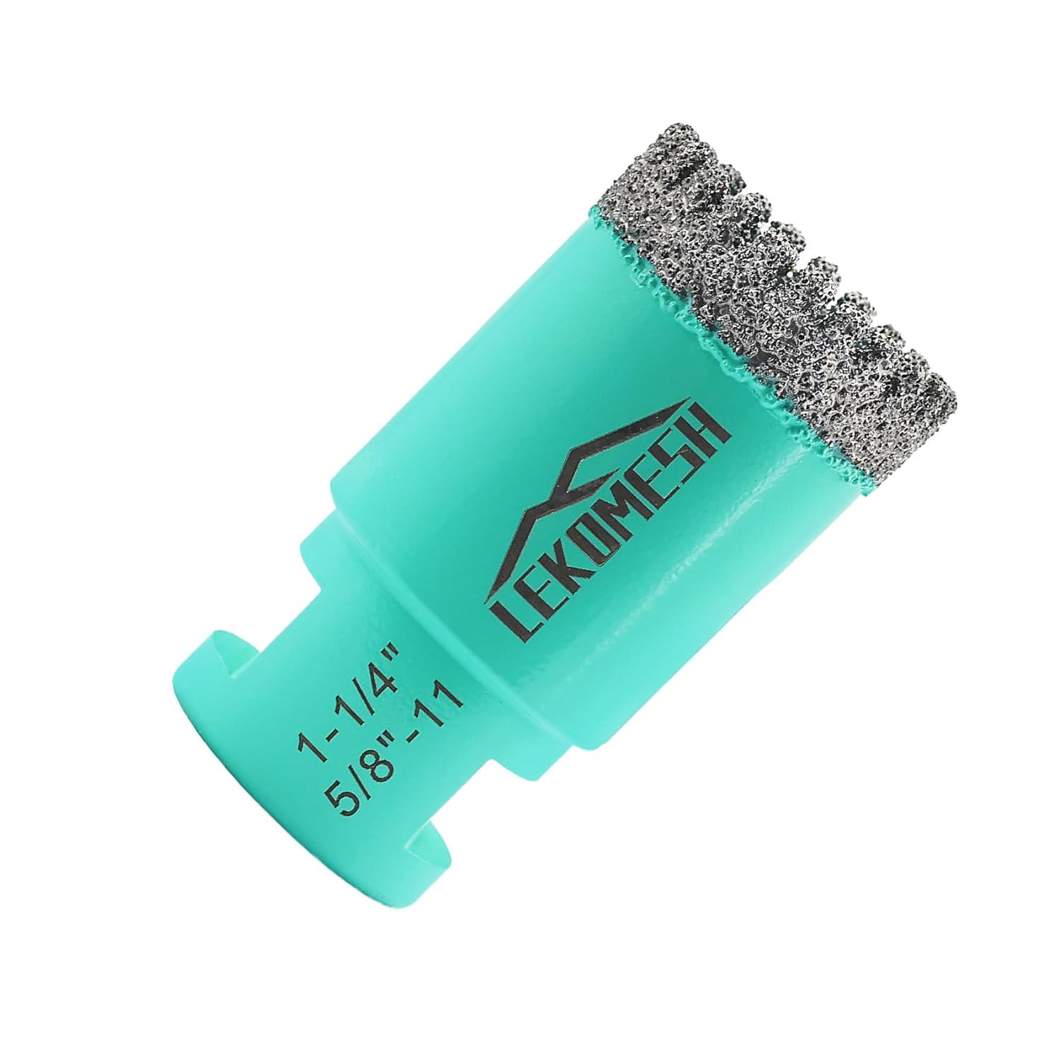 Diamond Tile Core Drill Bit - 1-1/4"(32mm) Tile Hole Saw Cutter for Porcelain Ceramic Granite Marble Stone, 5/8"-11 Thread, LEKOMESH
