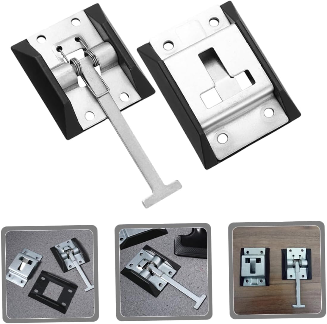 4 Sets Trailer Door Holders Durable Cargo Latch Replacement for Rv Truck and Container Use Easy Installation Without Tools