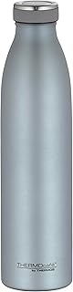 THERMOcafé by THERMOS TC BOTTLE Bouteille isotherme en acier inoxydable résistant aux boissons gazeuses pendant 12 h chaud 24 h froid 0,75 l, anti-fuite, pour l'école, les déplacements et le bureau