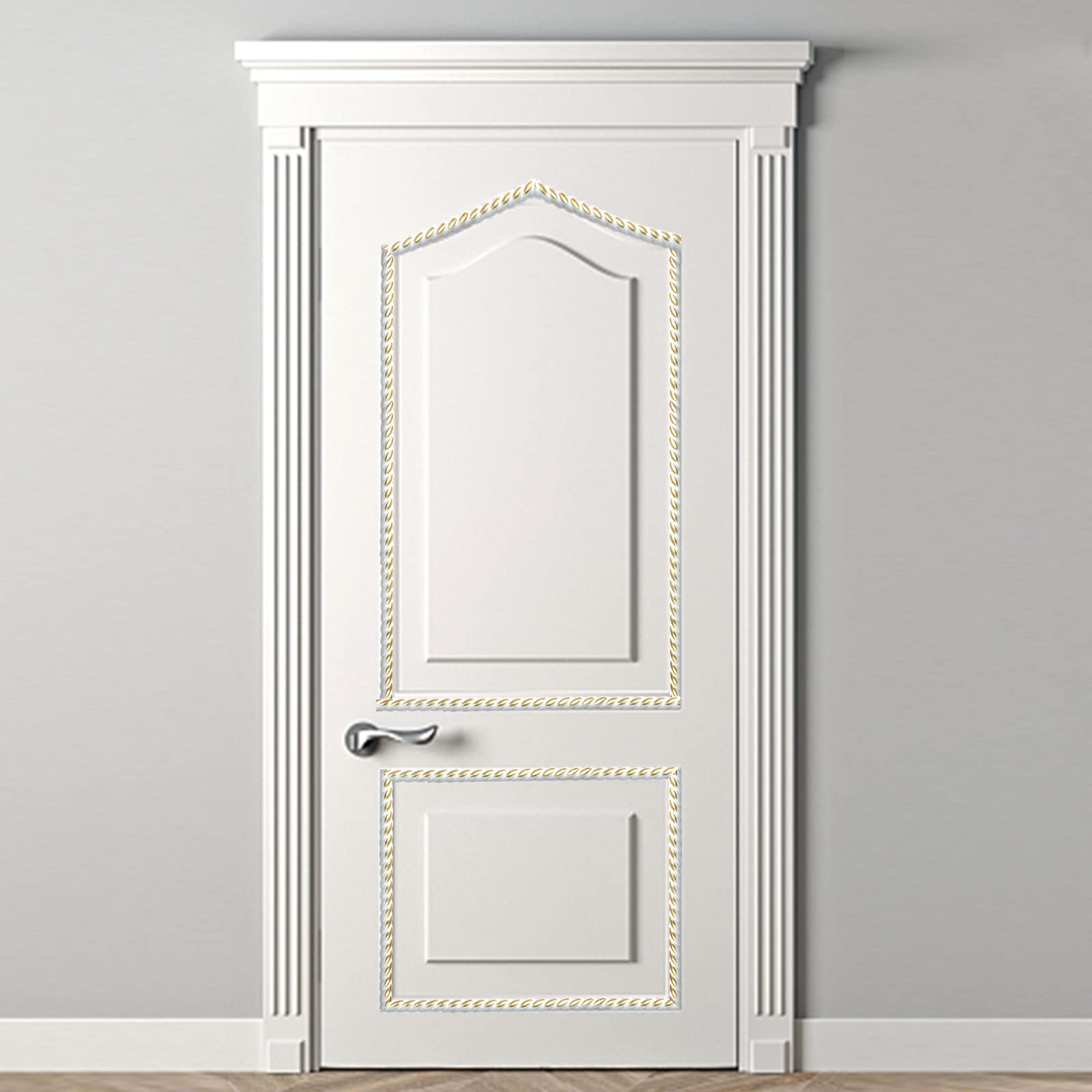 Snapklik.com : Flexible Molding Trim Self Adhesive, Peel And Stick Edge