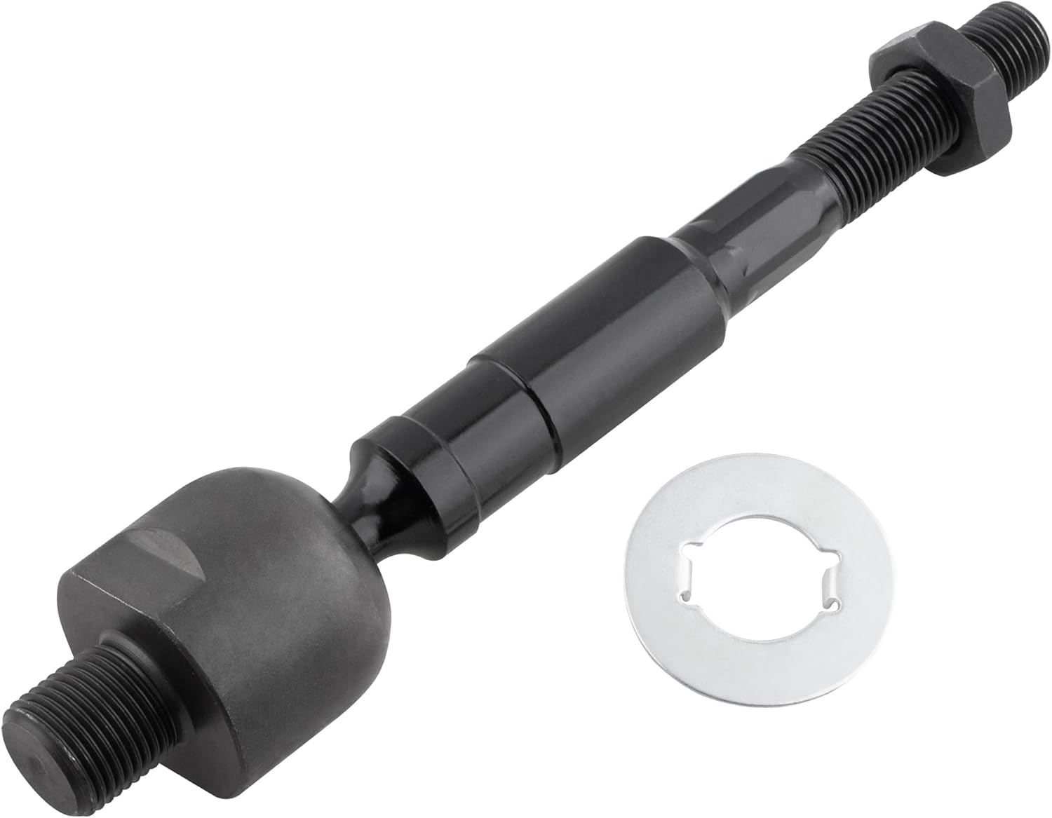 2Pcs Suspension Kit Front Inner Steering Tie Rod Ends End Links Left Driver & Right Passenger Fit For Honda Civic 2006 2007 2008 2009 2010 2011 1.8L Sedan Coupe Replace# 53010SNEA01 EV800246