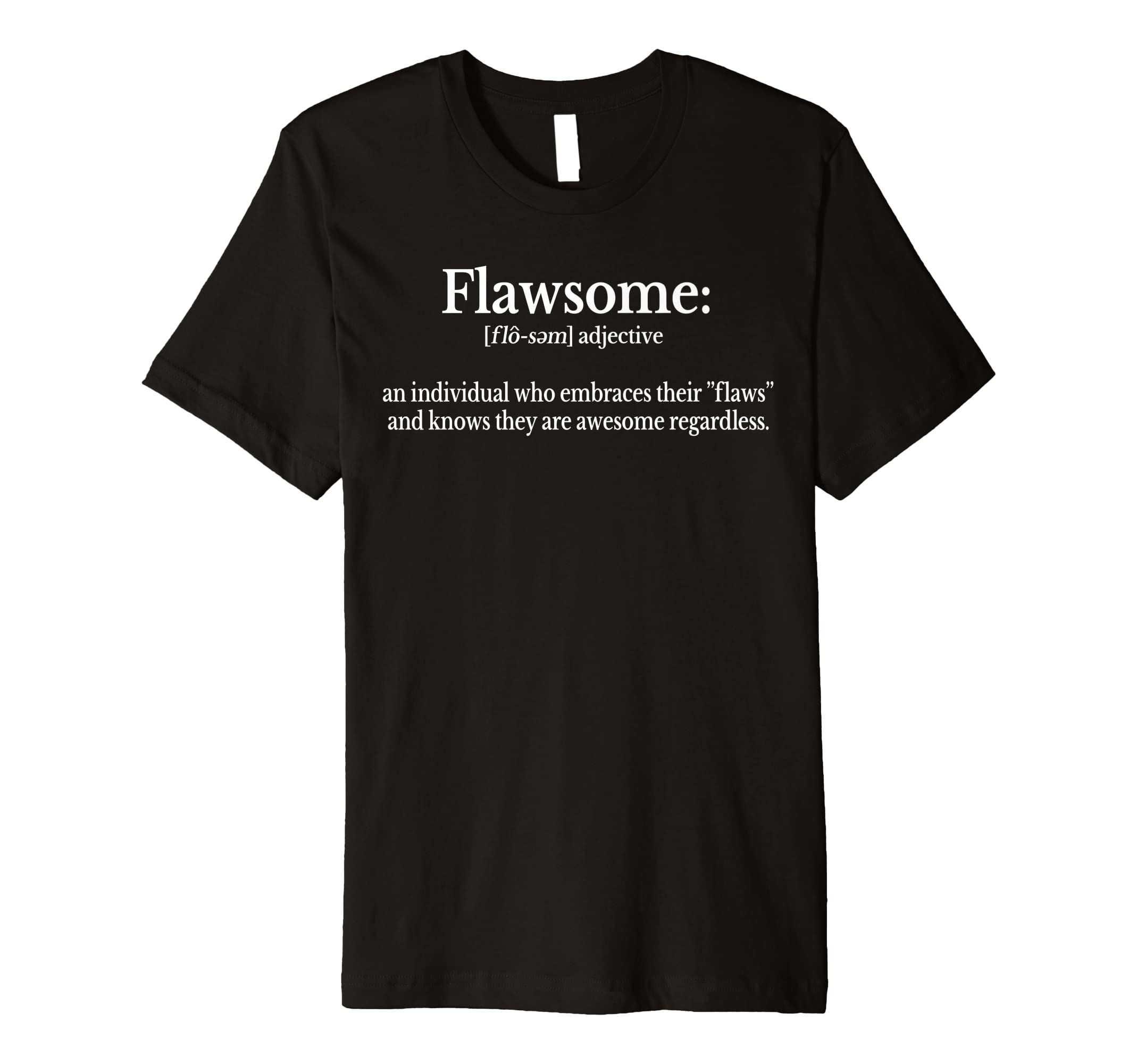 Flawsome Love Yourself Self Care Women's Premium T-Shirt