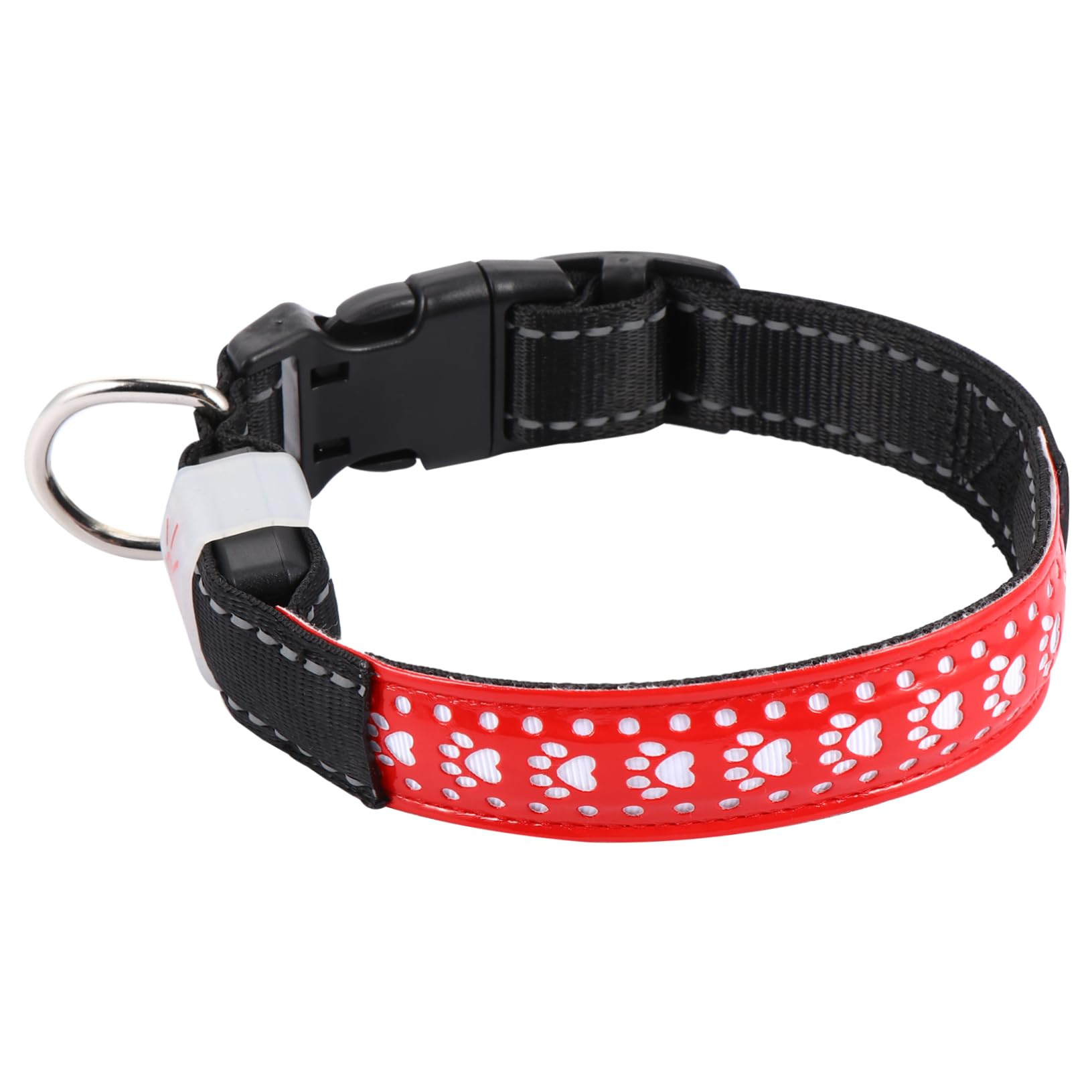 Kisangel 2piezas Collar Led para Perros Arnés Luminoso De Seguridad para Paseo Nocturno y Resistente para Mascotas Pequeñas y Medianas