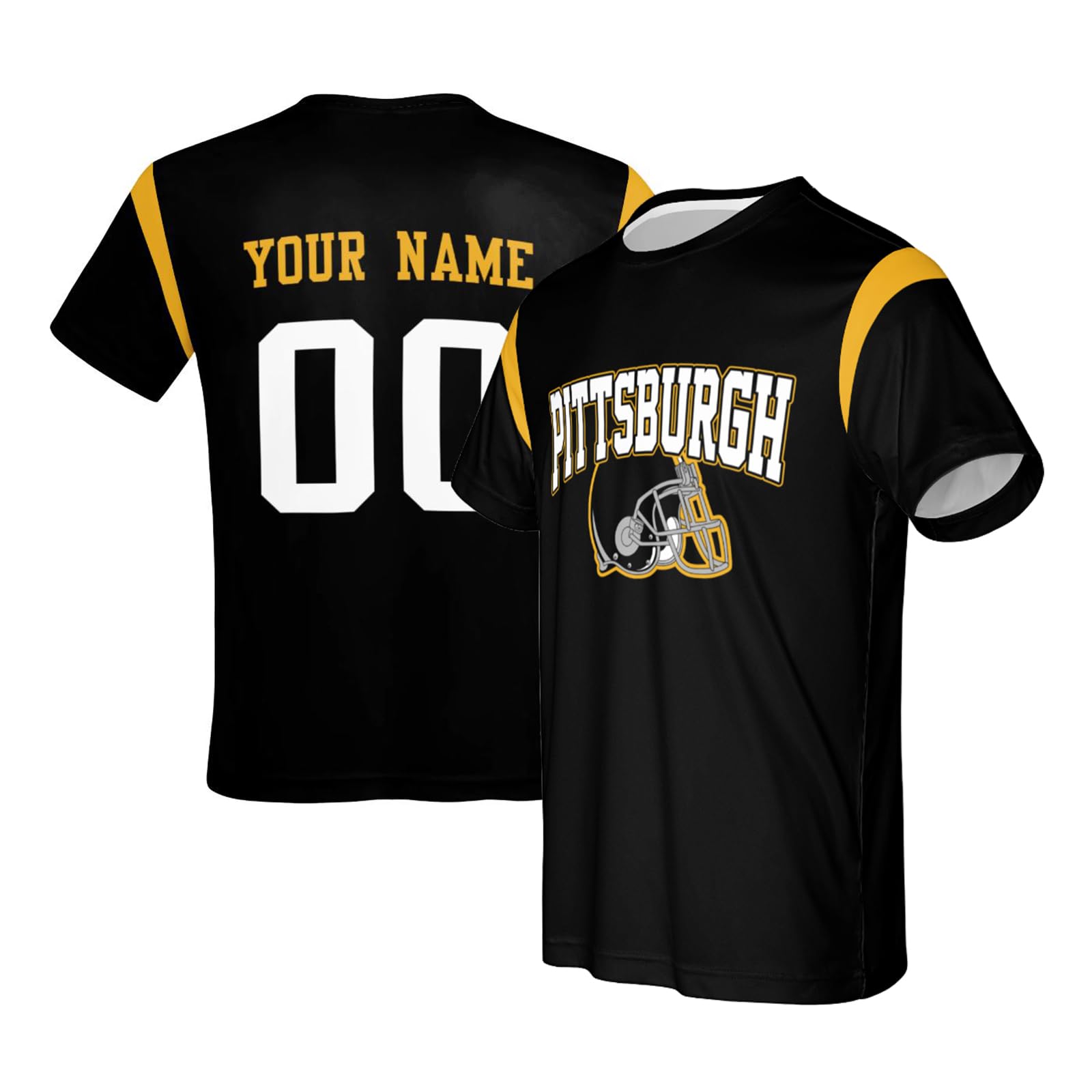 Custom Shirts Personalized Team Name Number Sports Jersey Customized Football Shirts for Men Youth Women Kids