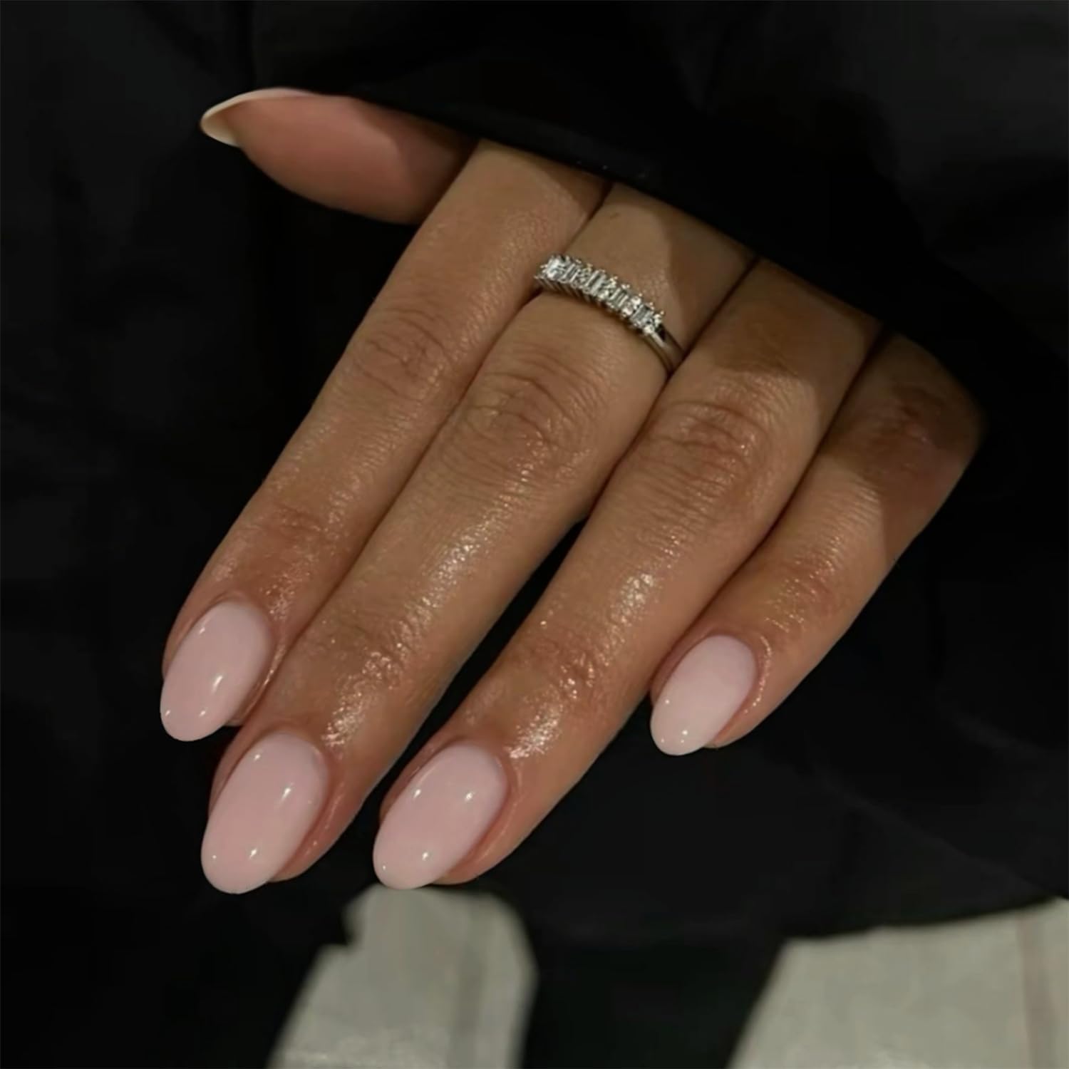 Dusty Pink Press On Nails - Short Oval Acrylic Nails