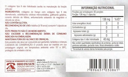 Motilex Colágeno Apsen - Kit C/02 Caixas C/60