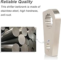 Vista 2 de Palanca de cambio de marcha atrás de acero mejorada compatible con Polaris Sportsman 355 400 500 Big-Boss Magnum Scrambler Sport Trail-Blazer Worker