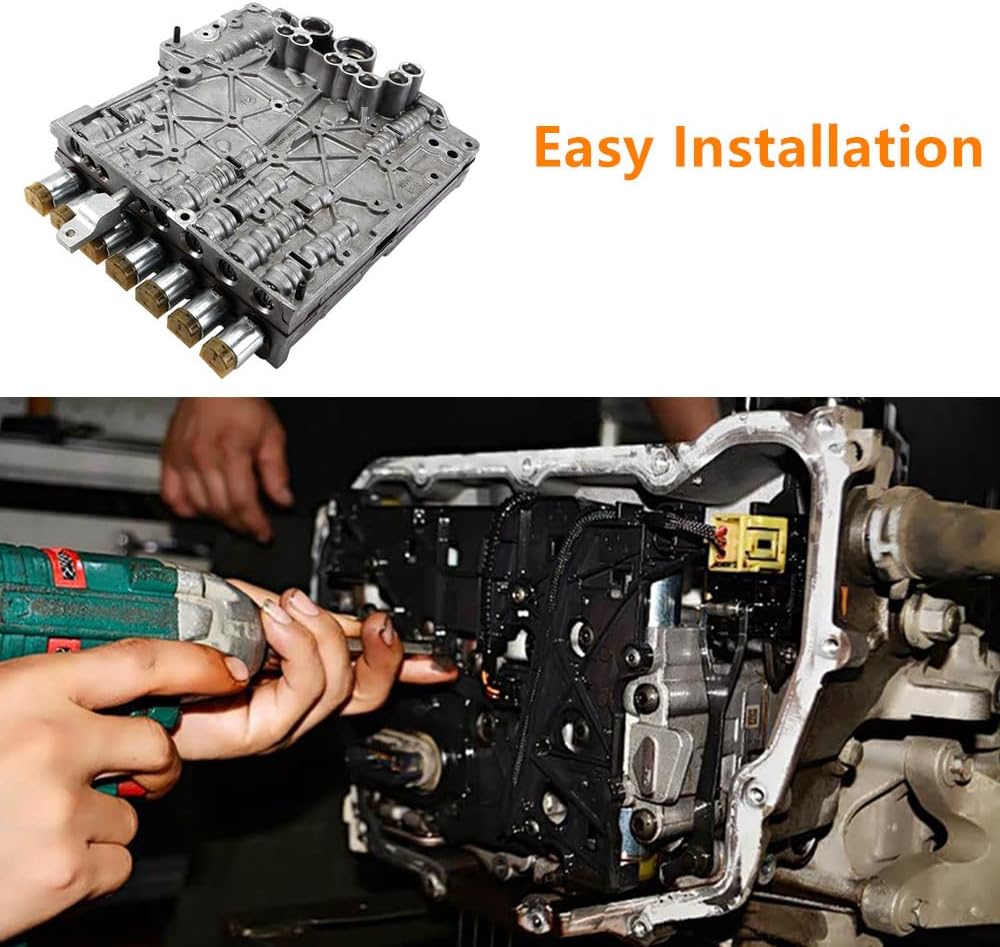 6R140 BCZ-7A100-B Transmission Valve Body With Solenoids Compatible With Fo-rd Super Duty F-250 F-350 F-450 6.7L Series 2011-2019