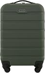 Wrangler Hardside Carry-on Spinner Luggage, Teal, Carry-On 20-Inch, Hardside Carry-on Spinner Luggage